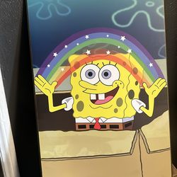 SpongeBob painting