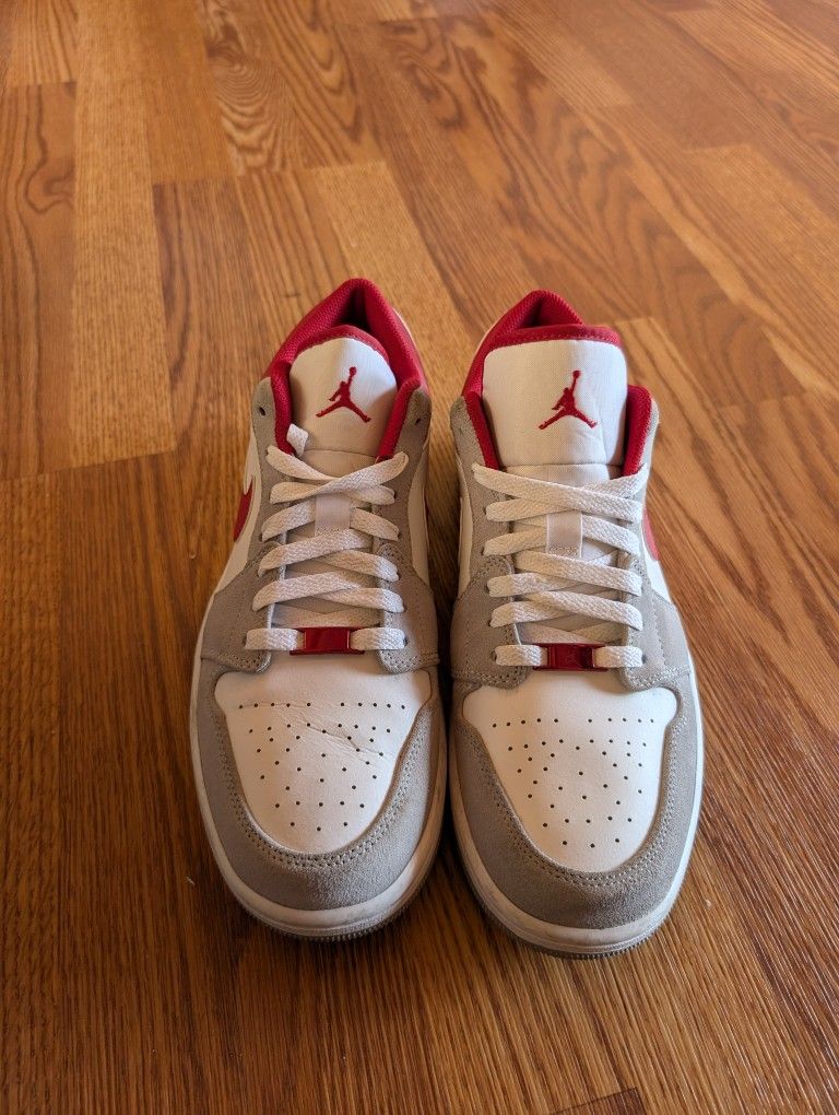 Jordan 1 Low Light Smoke Gray Size 10