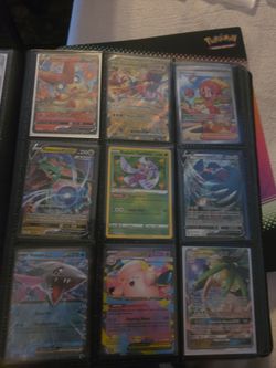 Pokémon TCG Binder with Rare Holo Cards