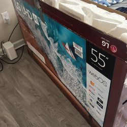 55” LG UHD TV Barely Used $275