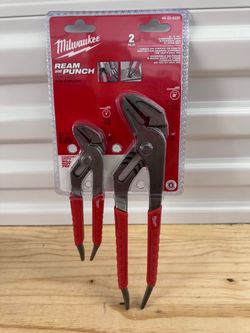 🛠️ MILWAUKEE 6" & 10" COMFORT GRIP PLIERS SET ✨ (FIRM)