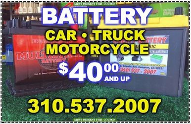 Car Battery Reconditioned
