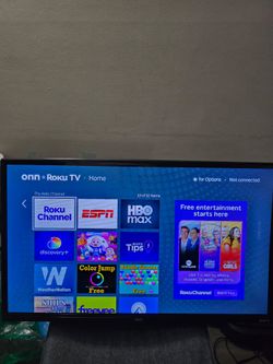onn. Roku TV 32 inch LED TV Model 100012589