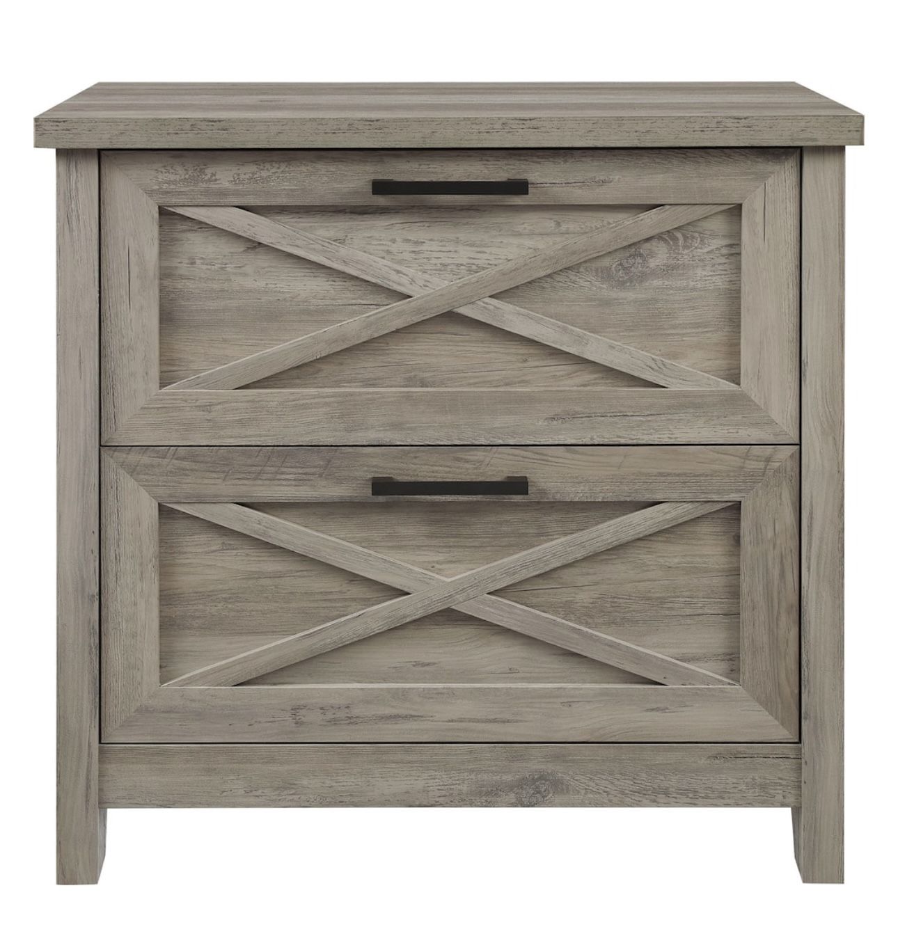 Insignia™ - 2-Drawer File Cabinet - Dark Oak