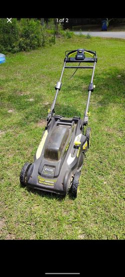 40v brushless self propelled push mower