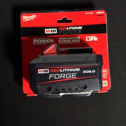 Milwaukee Forge 8.0 Battery – Brand New, Sealed