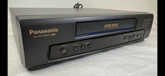 VTG Panasonic NV-HD7060PX Hi-Fi Stereo Super 6 Head VCR VHS Player Rare Japanese TESTED