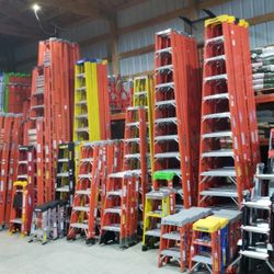 Extension and step ladder ladders