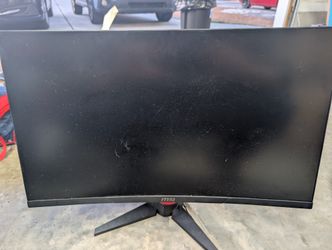 27 Inch MSI curved Gaming Monitor