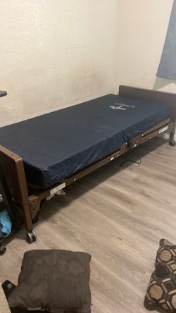 Electric Hospital Bed with Mattress