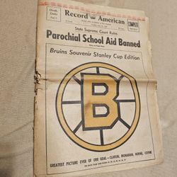 Old Newspaper From May 12 1970 