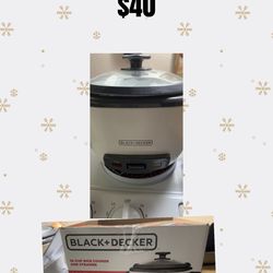 Black & decker rice cooker