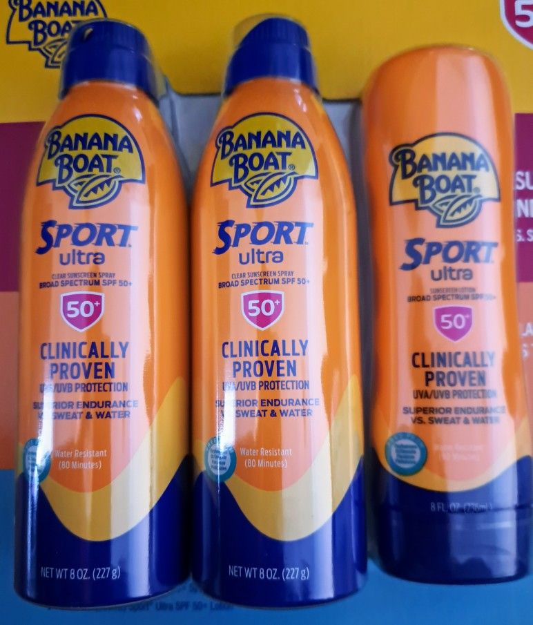 3 PACK Sunscreen