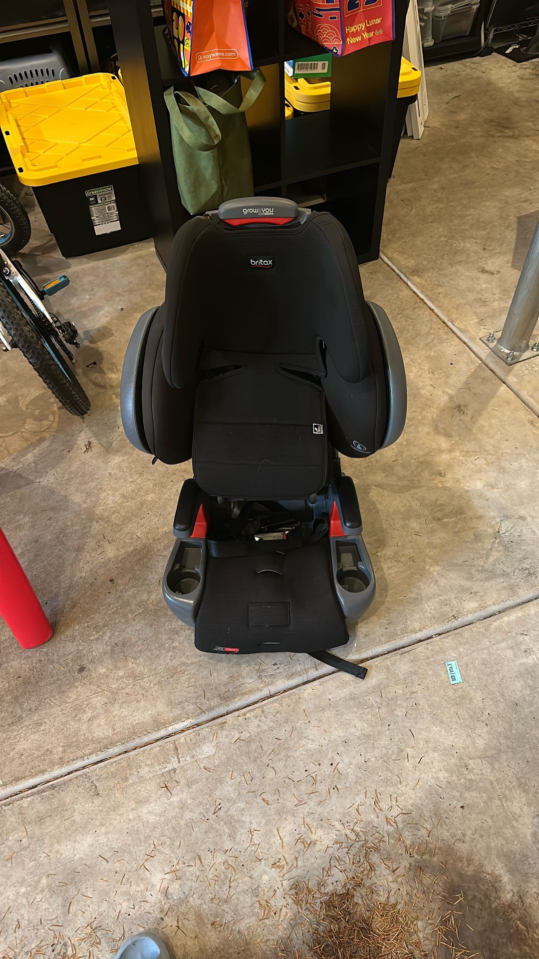 Britax Grow With You Clicktight Plus Harness Booster Car Seat 