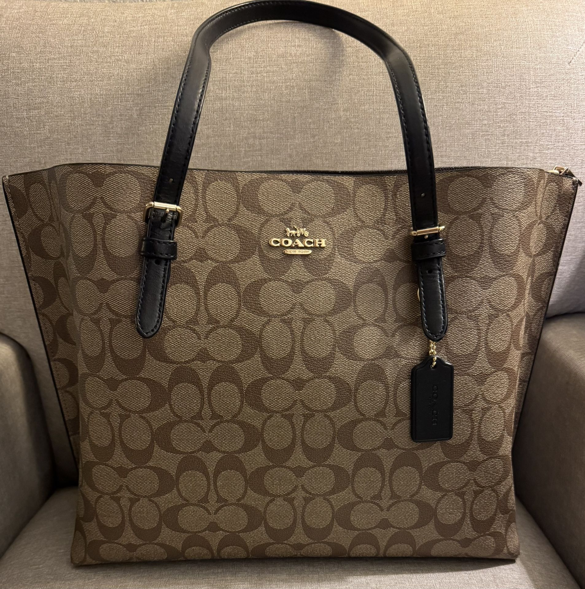 COACH Signature Mollie Tote Bag