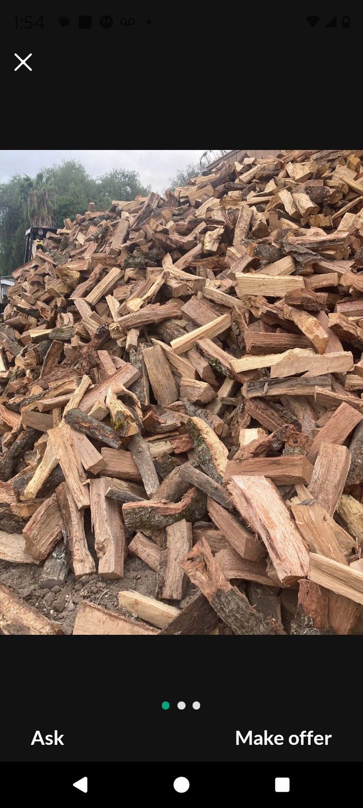 FIREWOOD - Need Gone - 1/2 Cord $100