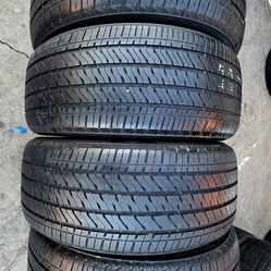 4 USED TIRES BRIDGESTONE 275/50/22