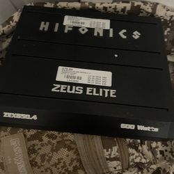 Hifonics Zues 600 Watt Amp