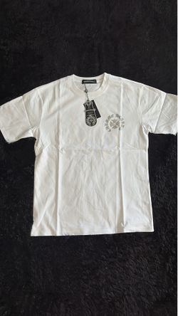 White chrome hearts tee