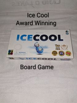 Ice Cool Award Winning Board Game In Excellent New Condition (Is Complete Nothing Missing)