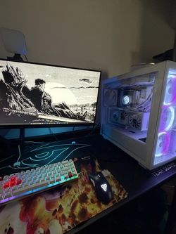NZXT White Mid-Tower Gaming PC