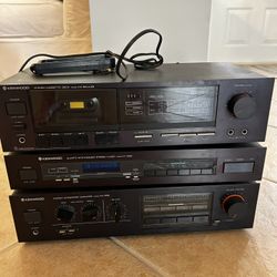 Kenwood Stero *cassette *tuner * Amplifier 