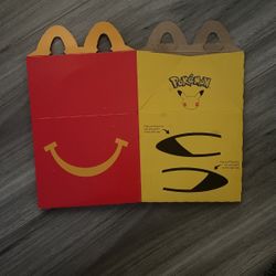 Pokémon McDonald’s Box 