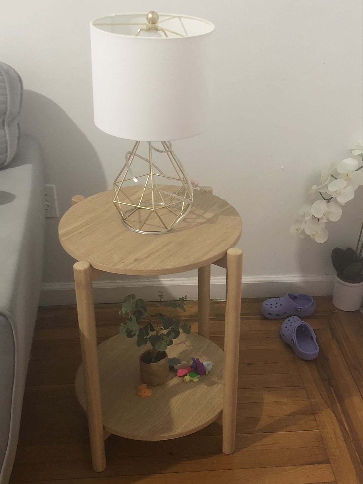 lamp And A Little Lamp Table