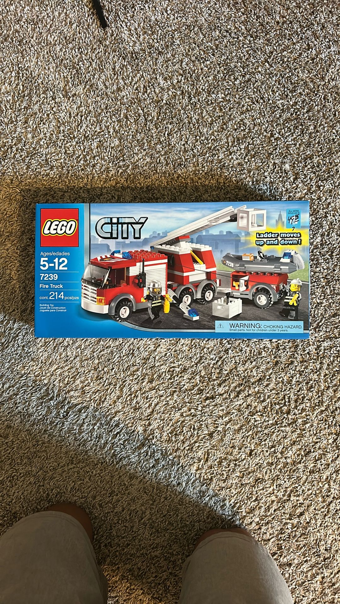 LEGO City Fire Truck 7239