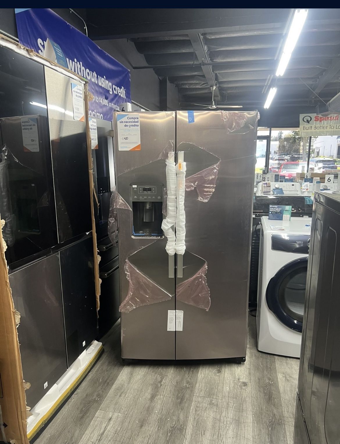 🚨GE Stainless Steel Side By Side Refrigerator 🚨