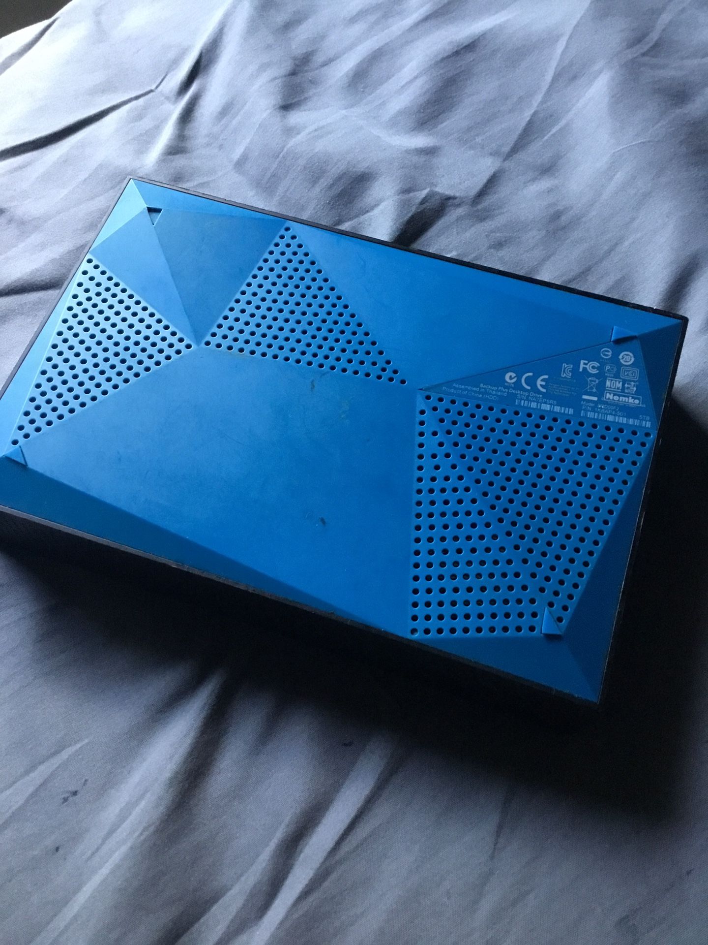 Seagate Backup Plus 5TB external hard drive. 