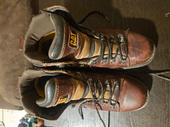 Caterpillar Cat steel toe boots size 12