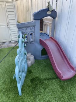Outdoor Playground With Slide For Kids 