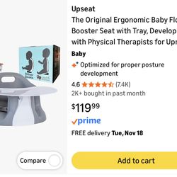 Used Baby Upseat Grey
