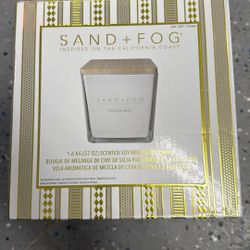 Sand And Fog 57 Ounce Scented Soy Wax Blend Candle Ocean Mist