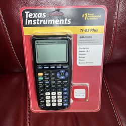 Brand New TI 83 Plus calculator