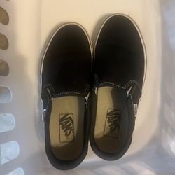 Hardly Worn. Vans Slip Ons. Great Shape. $12 Or Best Offer 