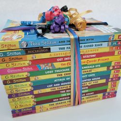 GERONIMO STILTON THEA MICEKINGS LOT OF 14 BOOKS MOUSE DETECTIVE MYSTERY SERIES SCHOLASTIC