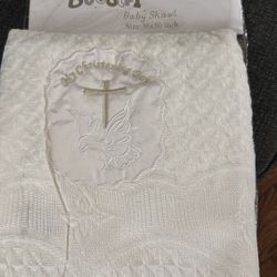 Baby Baptism Shawl 
