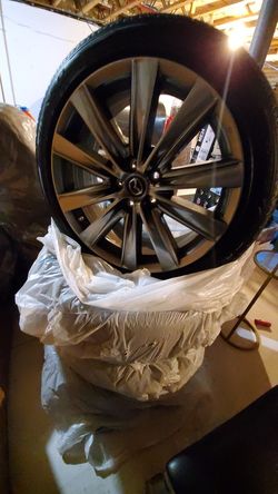 *Brand New *Rims and Falken tires...don't have a Mazda  all you  God to do is switch out the center piece on the rims