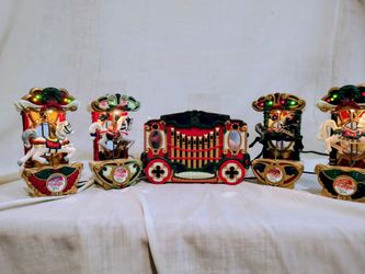 Mr. Christmas Vintage Holiday Carousel 1994 COLLECTOR