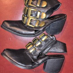 Women's Leather Heels By "Sacred Heart" (6)