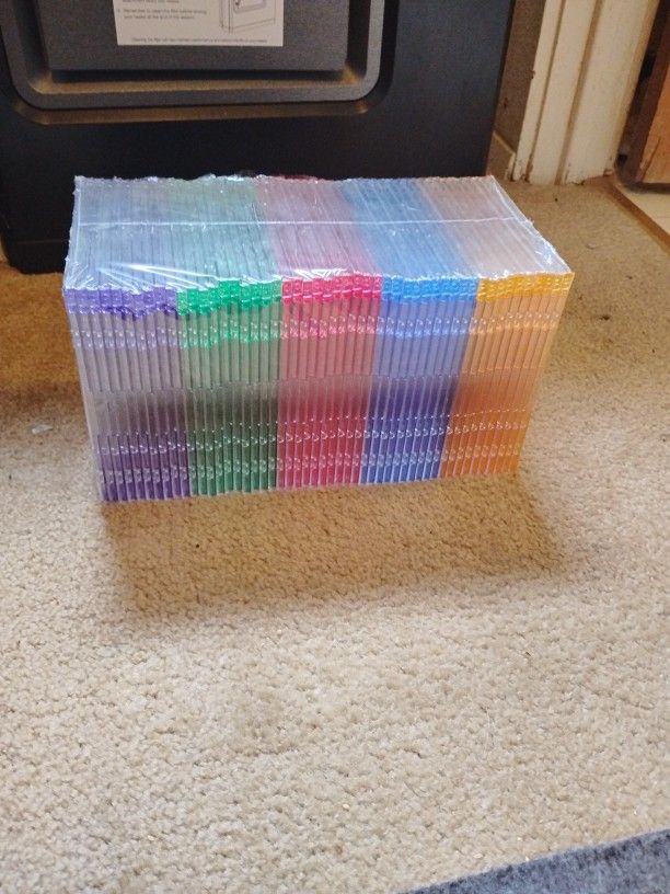 CD/ DVD JEWEL STORAGE CASE - 50 PACK