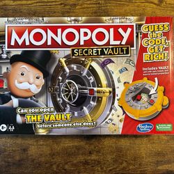 🎲 Monopoly Secret Vault Board Game – Crack the Code! 💰🗝️