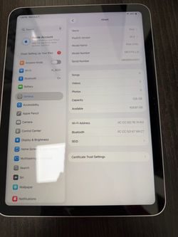Apple 11” iPad 11th generation 128gb WiFi