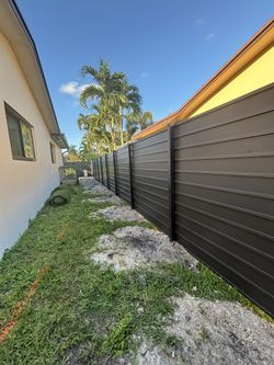 Horizontal Metal Fence