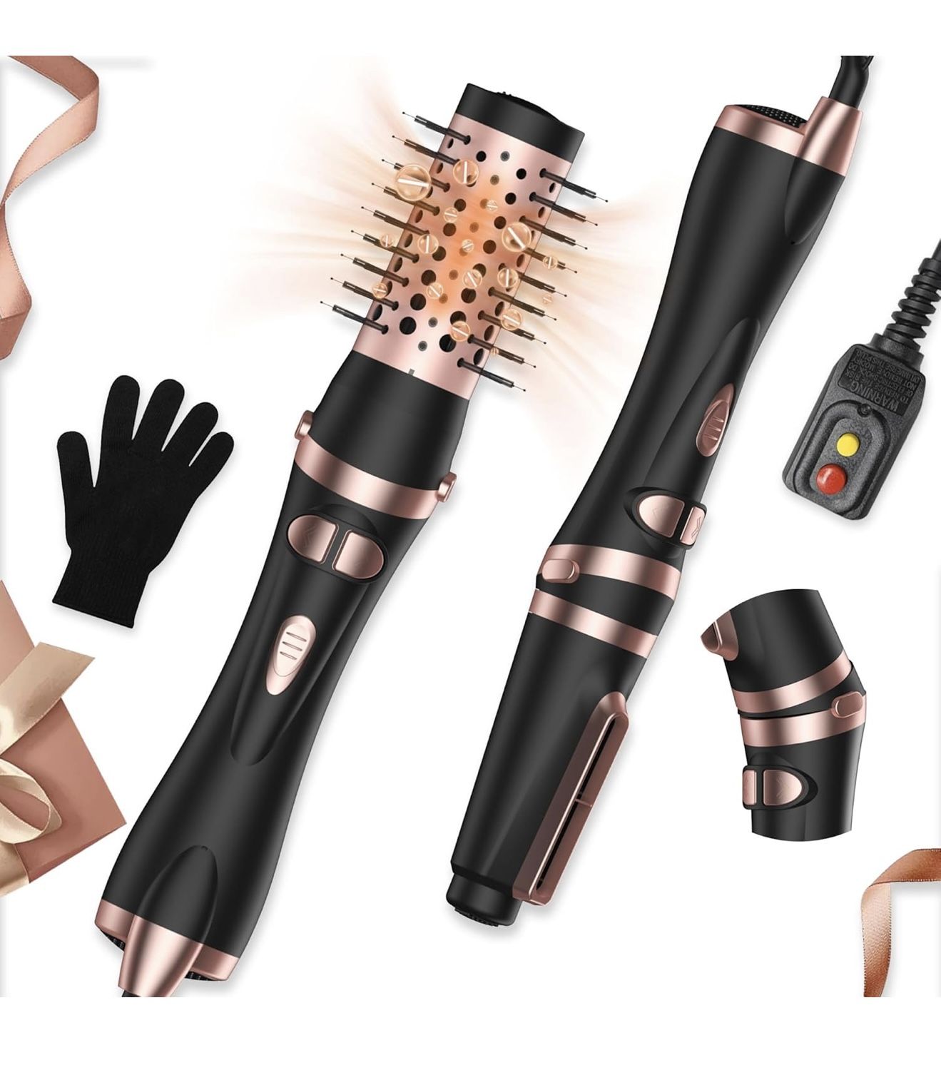 2-In-1 Hot Air Styler and Rotating Hair Dryer, Spin Hair Dryer Brush