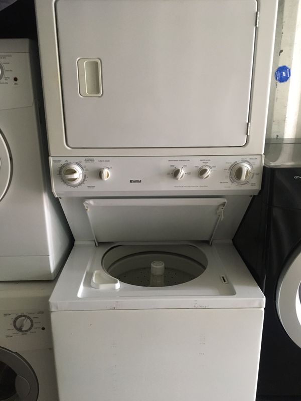 KENMORE STACKABLE COMBO WASHER DRYER 27" WIDE PERFECT for Sale in