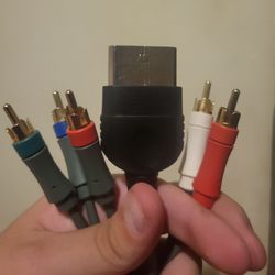 Original xbox component cables custom hand-made