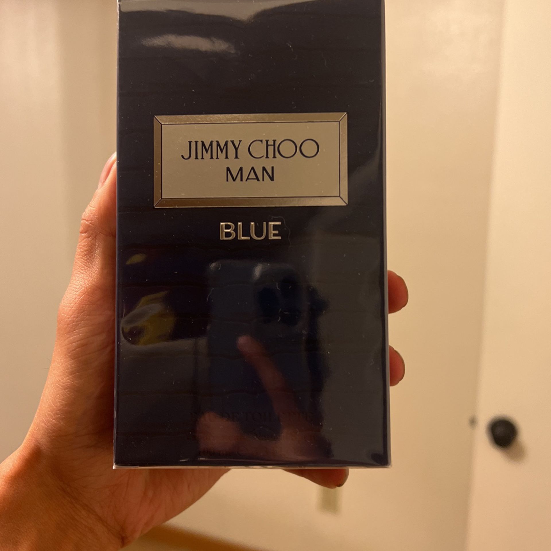JIMMY CHOO Man Blue Eau De Toilette Spray, 3.3 Fl Oz 